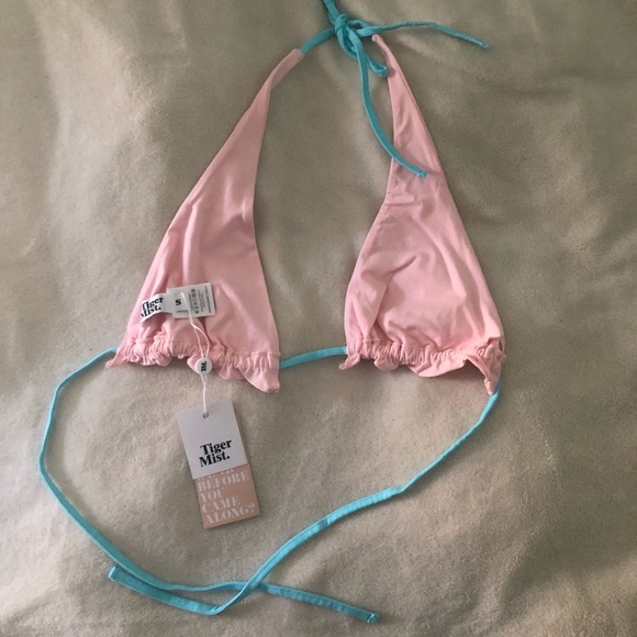 Tiger Mist pink crop top - Picture 4 of 4